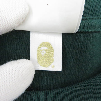 A BATHING APE | アベイシングエイプ Japan Culture Mitsudomoe Tee 半袖Ｔシャツ ｻｲｽﾞ:3XL グリーン【瀬戸大橋店】