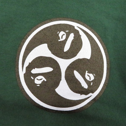 A BATHING APE | アベイシングエイプ Japan Culture Mitsudomoe Tee 半袖Ｔシャツ ｻｲｽﾞ:3XL グリーン【瀬戸大橋店】