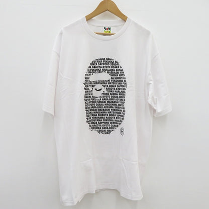 A BATHING APE | アベイシングエイプ JAPAN APE HEAD TEE 半袖Ｔシャツ ホワイト【瀬戸大橋店】