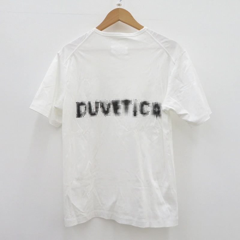 DUVETICA | デュベティカ gavi tre 半袖Ｔシャツ 221-m.0023j00 ホワイト サイズ：46【瀬戸大橋店】
