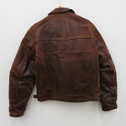 AERO LEATHER | エアロレザー レザー ブラウン サイズ：36【瀬戸大橋店】
