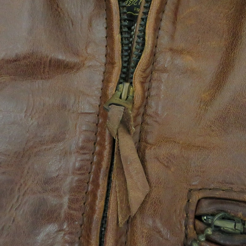 AERO LEATHER | エアロレザー レザー ブラウン サイズ：36【瀬戸大橋店】