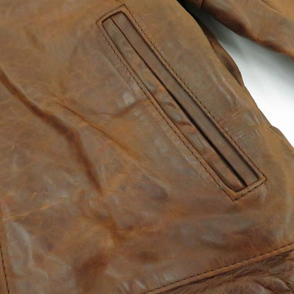 AERO LEATHER | エアロレザー レザー ブラウン サイズ：36【瀬戸大橋店】