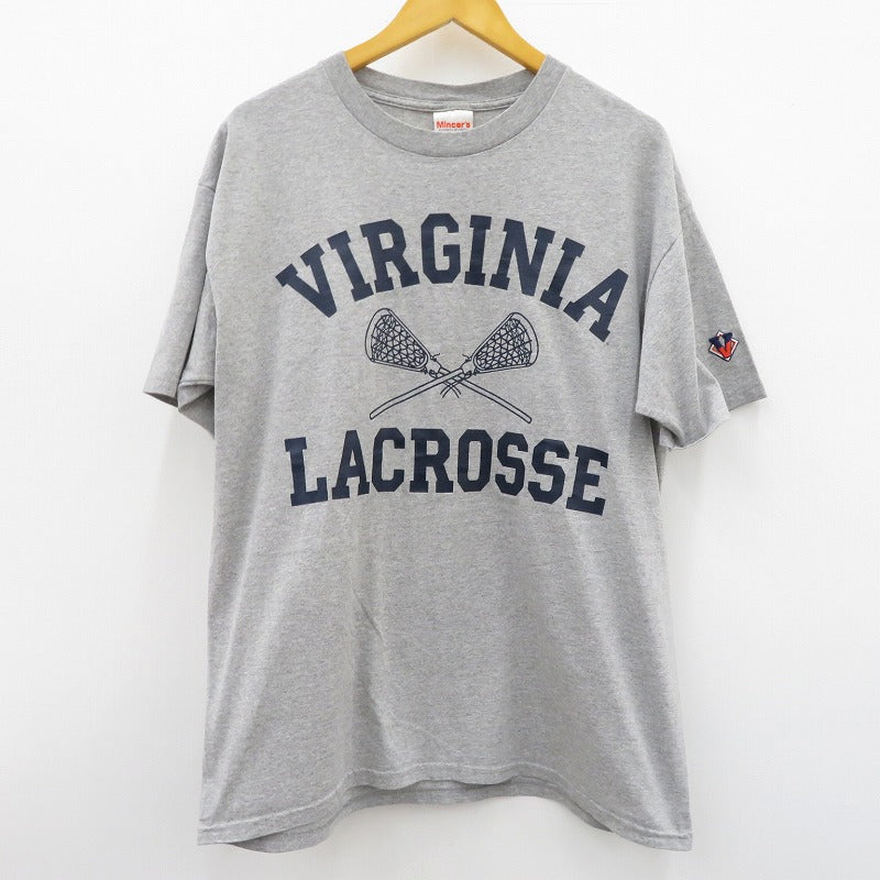VIRGINIA LACROSSE 半袖Ｔシャツ Mincers グレー サイズ：XL【瀬戸大橋店】