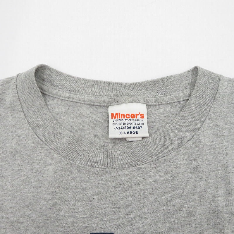 VIRGINIA LACROSSE 半袖Ｔシャツ Mincers グレー サイズ：XL【瀬戸大橋店】
