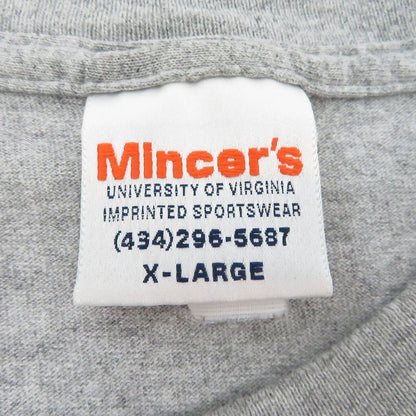 VIRGINIA LACROSSE 半袖Ｔシャツ Mincers グレー サイズ：XL【瀬戸大橋店】