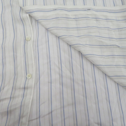 COMME des GARCONS SHIRT | コムデギャルソンシャツ FOREVER キュプラストライプシャツ 長袖シャツ ホワイト サイズ：XL【瀬戸大橋店】