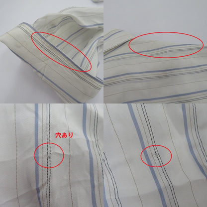 COMME des GARCONS SHIRT | コムデギャルソンシャツ FOREVER キュプラストライプシャツ 長袖シャツ ホワイト サイズ：XL【瀬戸大橋店】