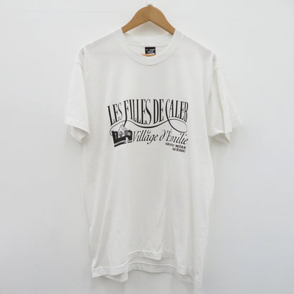 LES FILLES DE CALEB 半袖Ｔシャツ ホワイト サイズ：XL【瀬戸大橋店】