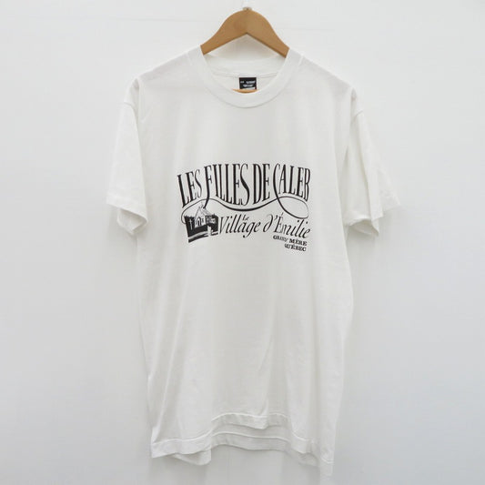 LES FILLES DE CALEB 半袖Ｔシャツ ホワイト サイズ：XL【瀬戸大橋店】