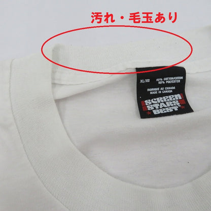 LES FILLES DE CALEB 半袖Ｔシャツ ホワイト サイズ：XL【瀬戸大橋店】