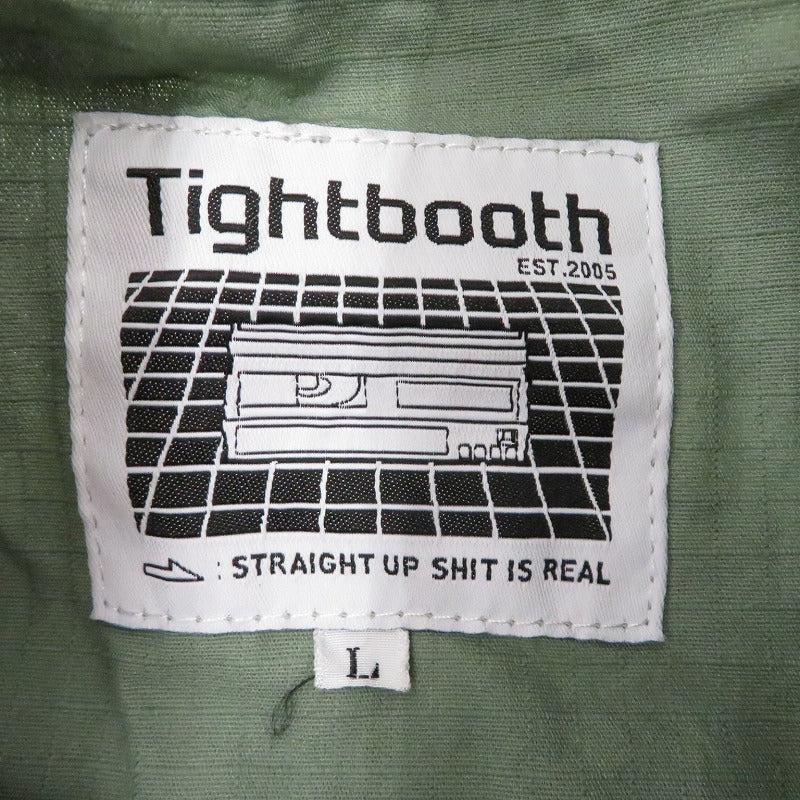 TIGHTBOOTH PRODUCTION | タイトブースプロダクション その他アウター ジャケット グリーン サイズ：L【瀬戸大橋店】