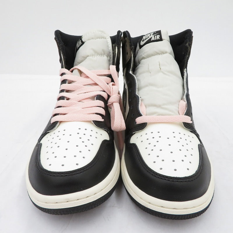 NIKE | ナイキ AJ1 High OG 'Sail/Dark Mocha/Black' スニーカー 555088-105 エアジョーダン ブラウン 27cm【瀬戸大橋店】