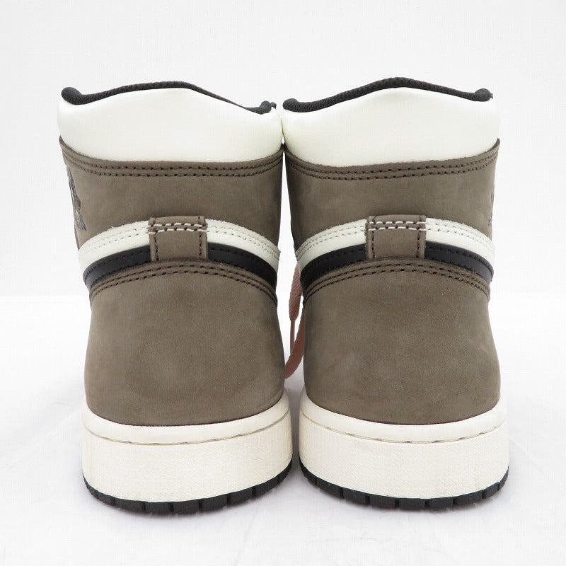 NIKE | ナイキ AJ1 High OG 'Sail/Dark Mocha/Black' スニーカー 555088-105 エアジョーダン ブラウン 27cm【瀬戸大橋店】