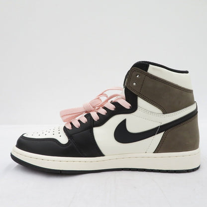 NIKE | ナイキ AJ1 High OG 'Sail/Dark Mocha/Black' スニーカー 555088-105 エアジョーダン ブラウン 27cm【瀬戸大橋店】
