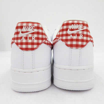 NIKE | ナイキ Women's Air Force 1 Low 'Red Gingham' スニーカー DZ2784-101 エアフォース ホワイト 27cm【瀬戸大橋店】