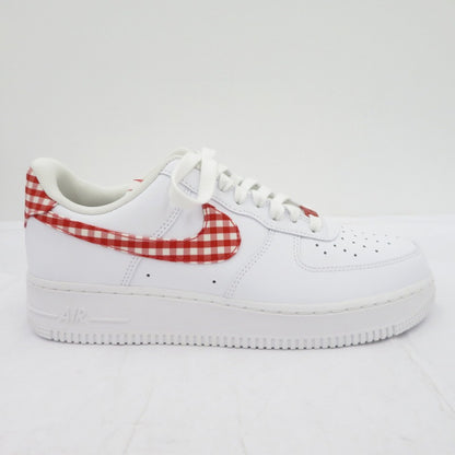 NIKE | ナイキ Women's Air Force 1 Low 'Red Gingham' スニーカー DZ2784-101 エアフォース ホワイト 27cm【瀬戸大橋店】
