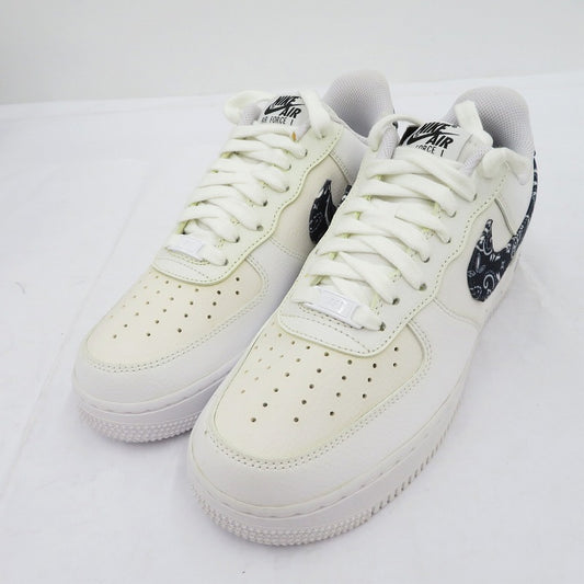 NIKE | ナイキ WMNS AF1 Low '07 Essential 'Paisley' スニーカー DH4406-101 エアフォース ホワイト 26.5cm【瀬戸大橋店】