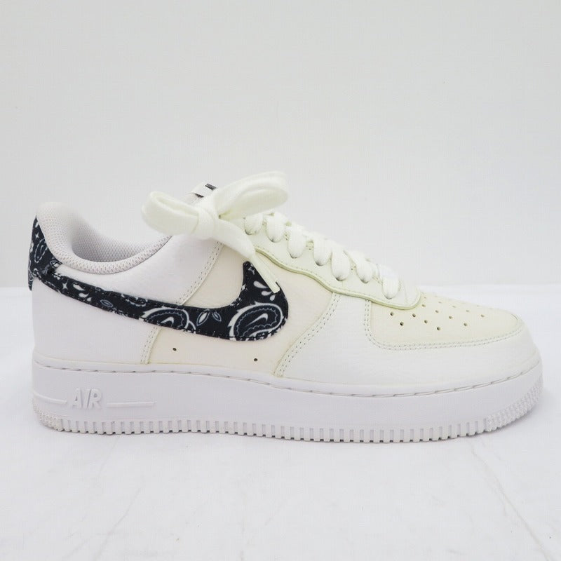 NIKE | ナイキ WMNS AF1 Low '07 Essential 'Paisley' スニーカー DH4406-101 エアフォース ホワイト 26.5cm【瀬戸大橋店】