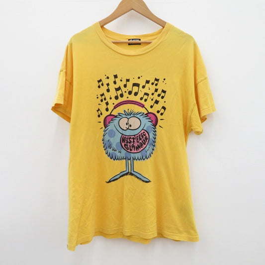 HYSTERIC GLAMOUR | ヒステリックグラマー ×Kevin Lyons 半袖Ｔシャツ ｻｲｽﾞ:FREE イエロー【瀬戸大橋店】