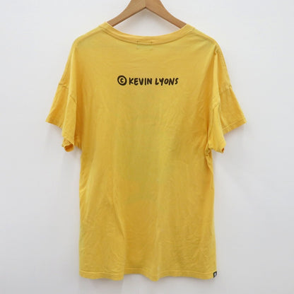 HYSTERIC GLAMOUR | ヒステリックグラマー ×Kevin Lyons 半袖Ｔシャツ ｻｲｽﾞ:FREE イエロー【瀬戸大橋店】
