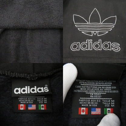 adidas(vintage) | アディダスヴィンテージ 万国旗ﾀｸﾞ USA製 パーカー ブラック サイズ：M【瀬戸大橋店】
