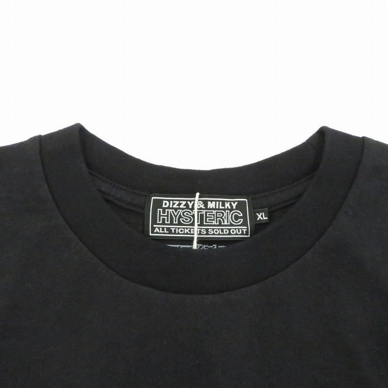 HYSTERIC GLAMOUR | ヒステリックグラマー ×ONE PIECE NAMI Tシャツ 半袖Ｔシャツ 02253CT12 ブラック サイズ：XL【瀬戸大橋店】
