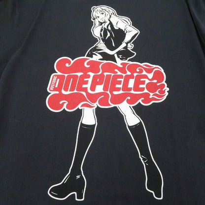 HYSTERIC GLAMOUR | ヒステリックグラマー ×ONE PIECE NAMI Tシャツ 半袖Ｔシャツ 02253CT12 ブラック サイズ：XL【瀬戸大橋店】