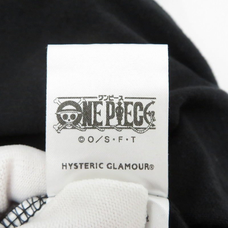 HYSTERIC GLAMOUR | ヒステリックグラマー ×ONE PIECE NAMI Tシャツ 半袖Ｔシャツ 02253CT12 ブラック サイズ：XL【瀬戸大橋店】