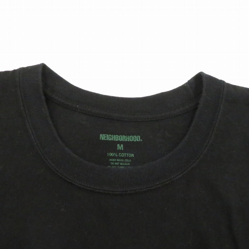 NEIGHBORHOOD | ネイバーフッド 半袖Ｔシャツ ブラック サイズ：M【瀬戸大橋店】
