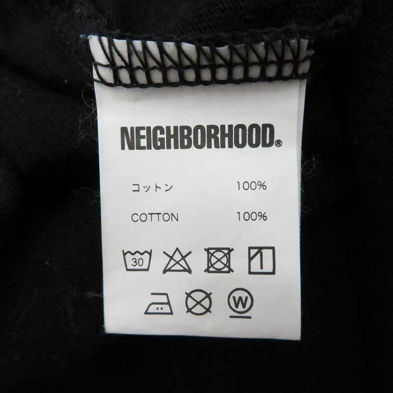 NEIGHBORHOOD | ネイバーフッド 半袖Ｔシャツ ブラック サイズ：M【瀬戸大橋店】
