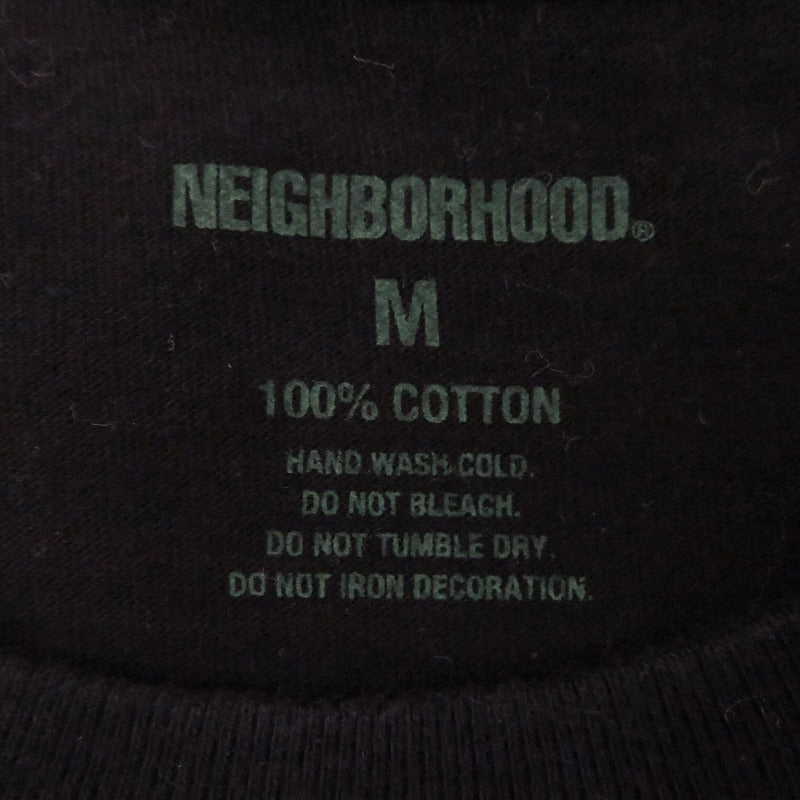 NEIGHBORHOOD | ネイバーフッド 半袖Ｔシャツ ブラック サイズ：M【瀬戸大橋店】