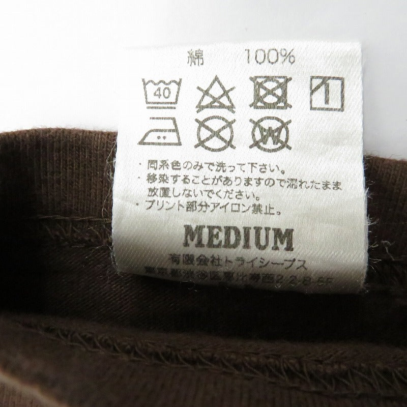 STANDARD CALIFORNIA | スタンダードカリフォルニア ﾌｯﾄﾎﾞｰﾙ 半袖Ｔシャツ ブラウン サイズ：M【瀬戸大橋店】
