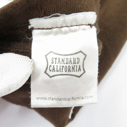 STANDARD CALIFORNIA | スタンダードカリフォルニア ﾌｯﾄﾎﾞｰﾙ 半袖Ｔシャツ ブラウン サイズ：M【瀬戸大橋店】