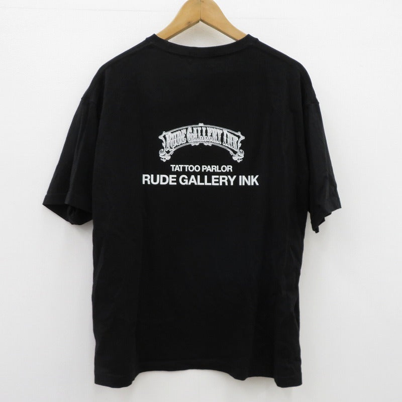 RUDE GALLERY | ルードギャラリー ×Rockin Jelly Bean 半袖Ｔシャツ ブラック サイズ：M【瀬戸大橋店】