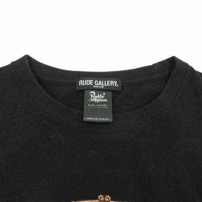 RUDE GALLERY | ルードギャラリー ×Rockin Jelly Bean 半袖Ｔシャツ ブラック サイズ：M【瀬戸大橋店】