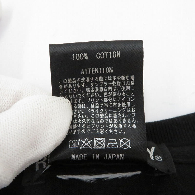 RUDE GALLERY | ルードギャラリー ×Rockin Jelly Bean 半袖Ｔシャツ ブラック サイズ：M【瀬戸大橋店】