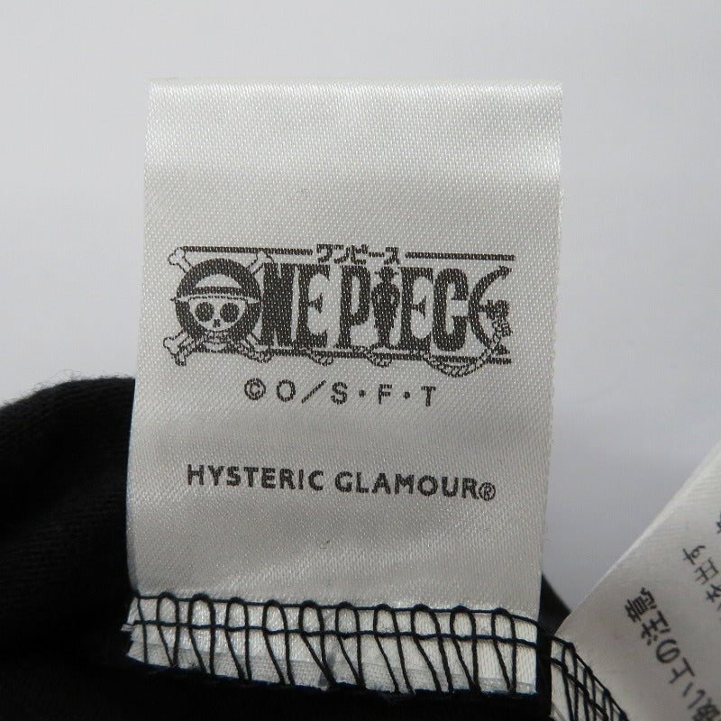 HYSTERIC GLAMOUR | ヒステリックグラマー ×ONE PIECE NAMI FLYING V Tシャツ 半袖Ｔシャツ 02253CT15 ブラック サイズ：XL【瀬戸大橋店】