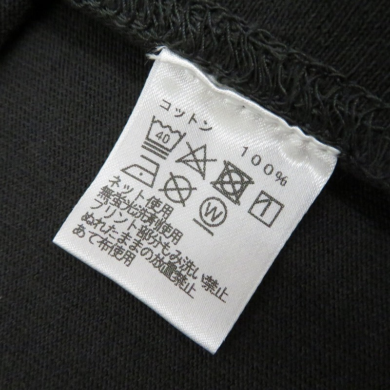 SAPEur | サプール ﾍﾟｲｽﾞﾘｰﾛｯﾄﾞﾏﾝTEE 半袖Ｔシャツ ブラック サイズ：M【瀬戸大橋店】
