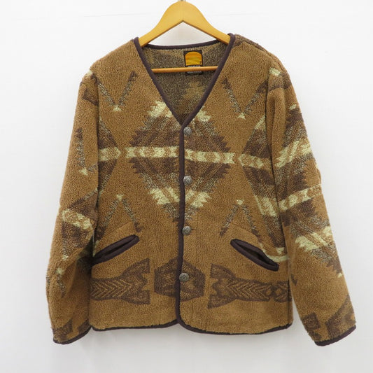 STANDARD CALIFORNIA | スタンダードカリフォルニア Native Pile JKT カーディガン ブラウン サイズ：M【瀬戸大橋店】