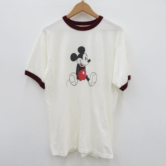 STANDARD CALIFORNIA | スタンダードカリフォルニア ﾐｯｷｰ 半袖Ｔシャツ ホワイト サイズ：L【瀬戸大橋店】