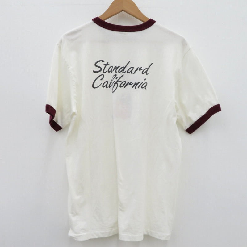 STANDARD CALIFORNIA | スタンダードカリフォルニア ﾐｯｷｰ 半袖Ｔシャツ ホワイト サイズ：L【瀬戸大橋店】