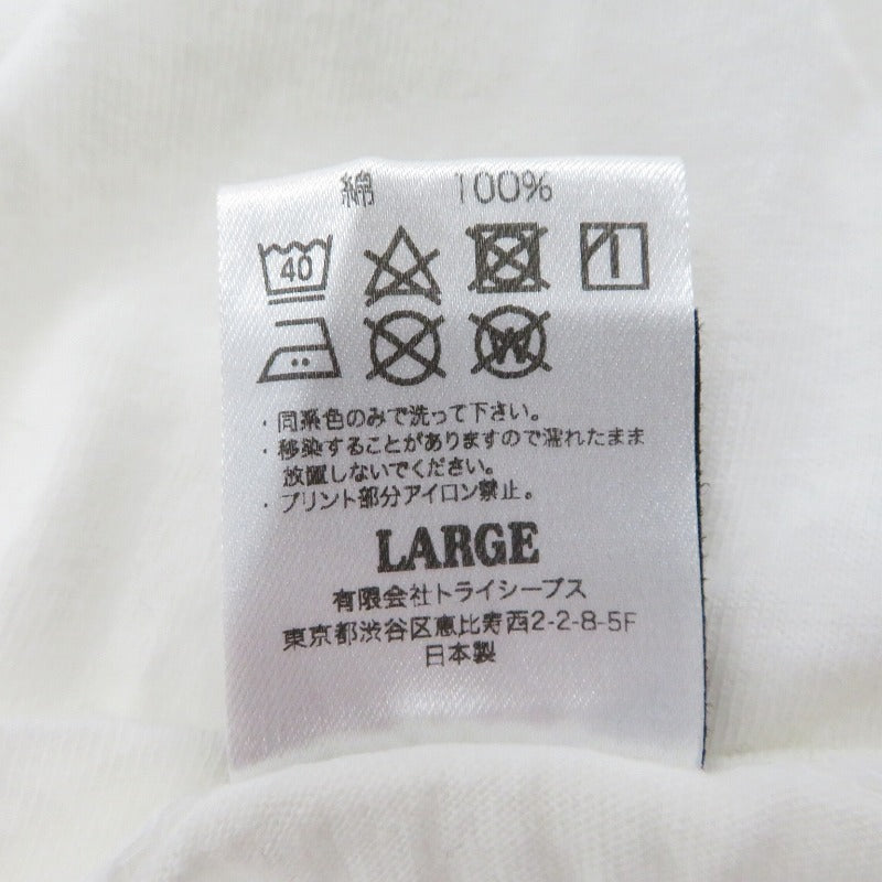 STANDARD CALIFORNIA | スタンダードカリフォルニア ﾐｯｷｰ 半袖Ｔシャツ ホワイト サイズ：L【瀬戸大橋店】