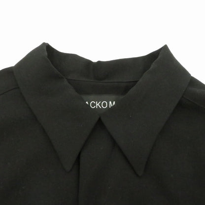 WACKOMARIA | ワコマリア TIM LEHI 50's OPEN COLLAR SHIRT 長袖シャツ ブラック サイズ：XL【瀬戸大橋店】