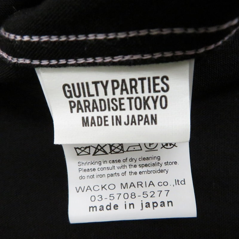WACKOMARIA | ワコマリア TIM LEHI 50's OPEN COLLAR SHIRT 長袖シャツ ブラック サイズ：XL【瀬戸大橋店】