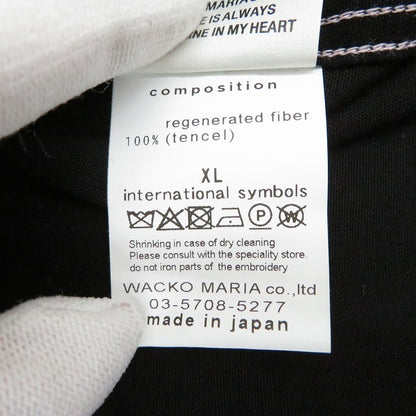 WACKOMARIA | ワコマリア TIM LEHI 50's OPEN COLLAR SHIRT 長袖シャツ ブラック サイズ：XL【瀬戸大橋店】