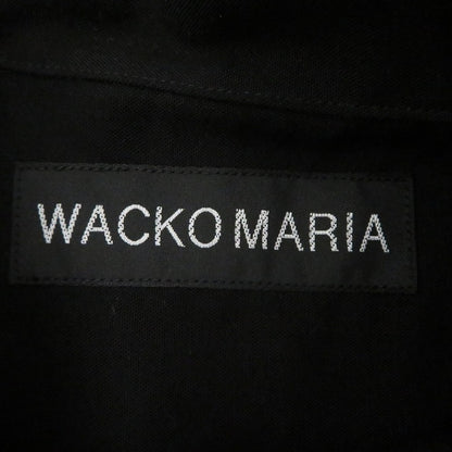 WACKOMARIA | ワコマリア TIM LEHI 50's OPEN COLLAR SHIRT 長袖シャツ ブラック サイズ：XL【瀬戸大橋店】