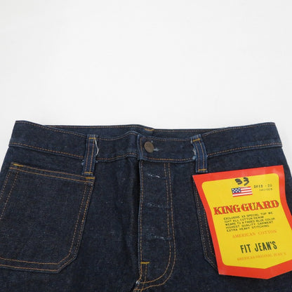 KING GUARD フラッシャー付き デニムパンツ ｻｲｽﾞ:W32 インディゴ【瀬戸大橋店】