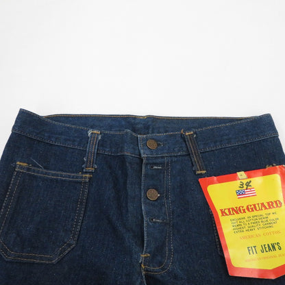 KING GUARD フラッシャー付き デニムパンツ ｻｲｽﾞ:W33 インディゴ【瀬戸大橋店】