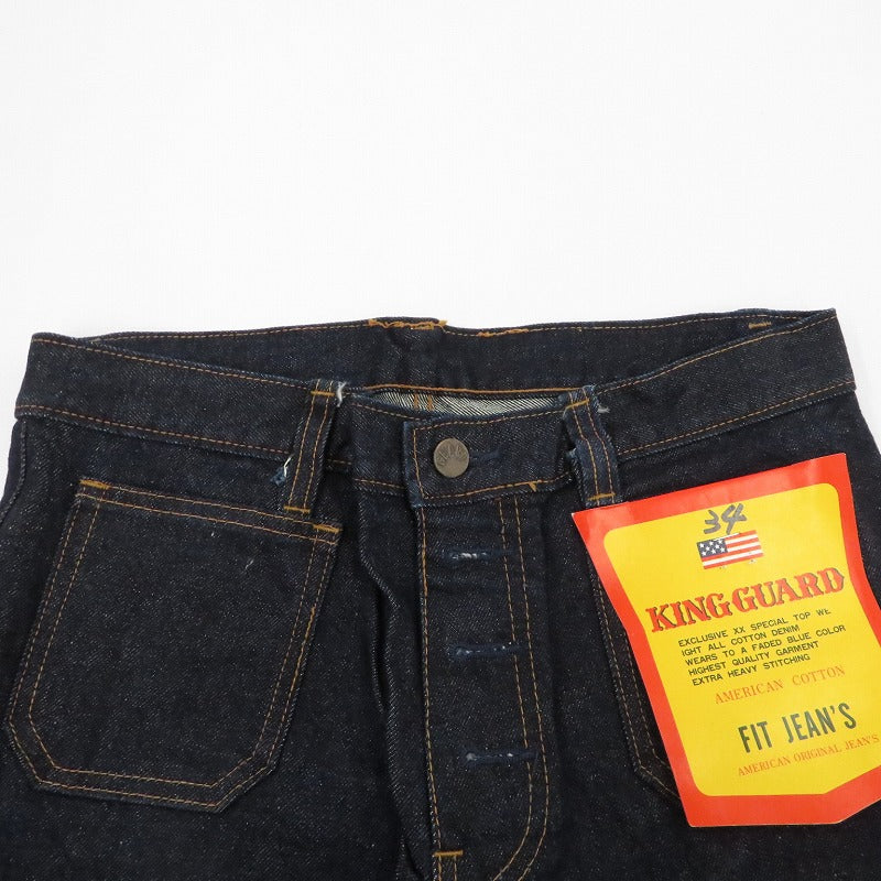 KING GUARD フラッシャー付き デニムパンツ ｻｲｽﾞ:W32 インディゴ【瀬戸大橋店】
